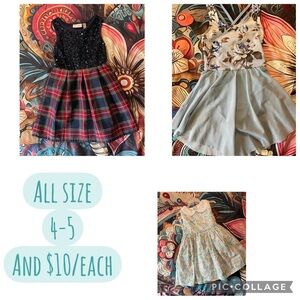 The Children's place  Christmas / spring and ballet girls dresses
